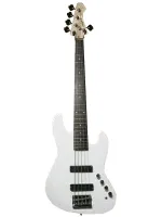 ARIA STB-JB-DX5 WH Бас гитара. Корпус из ольхи, гриф кленовый с палисандровой накладкой, 21 лад