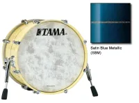 TAMA TMB2416S-SBM STAR кленовый бас-барабан 16х24 с внешней деревянной инкрустацией