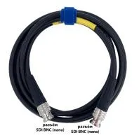 12G SDI BNC-BNC (mob) (black) 2,6 метра мобильный/сценический кабель (черный) GS-PRO