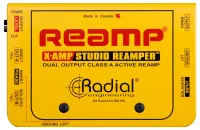 Radial x-amp  реампер, конвертер линейного сигнала (балансный - гитарный)