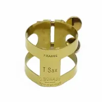 Лигатура для тенор саксофона Bonade Inverse золотая лакировка
