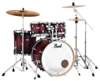 PEARL DMP905P/C261 - ударная установка, 2016B/1007T/1208T/1414F/1455S, Gloss Deep Red Burst