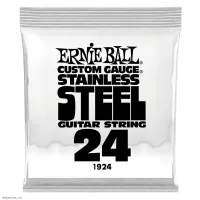 ERNIE BALL 1924 Stainless Steel .024 - Струна одиночная для электрогитары