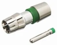 Разъемы kramer con-comp-bnc/m/rg-6 (bnc rg-6) компрессионные для коаксиального кабеля rg-6 (bc-1x)