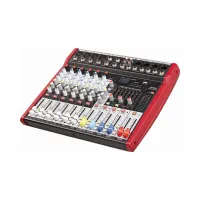 BG M206 Пульт микшерный, 4 моно, 2 стерео, USB/SD MP3 плеер, процессор эффектов, 7 полосный эквалайзер, 2 подгруппы, фантомное питание