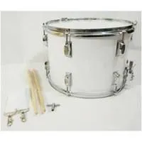 Drum talk mdt-1410wh  маршевый малый барабан 14"х10", цвет белый