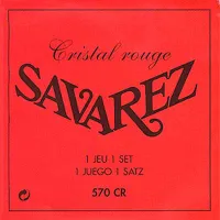 Savarez 570CR Cristal Soliste Red high tension струны для кл. гитары нейлон