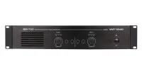 ВЕКТОР УМТ-2240 Усилитель мощности 2х240 Вт/100 В, 70 В выход или 4-16 Ом. Линейные вход /выходы, (разъем тип Phoenix). Индикация режимов работы усилителя. Регулировка уровня выходного сигнала, регулировка НЧ/ВЧ, многоступенчатая защита. Питание 220-230 В