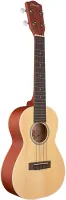 STAGG UC60-S-Концертное укелеле.Дека: цельный кедр, обечайки, низ: красное дерево, гриф: nato, накладка грифа и мостик: палисандр, цвет: натуральный, матовый