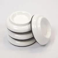 Комплект чашек для пианино Palette деревянные, белые (4 шт)