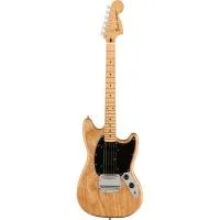 FENDER BEN GIBBARD MUSTANG MN NAT электрогитара, цвет - натуральный, чехол в комплекте