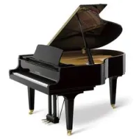 Kawai gl50 m/ pep  рояль, длина 188 см, цвет черный полированный, банкетка в комплекте, япония