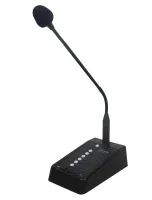 Qtex QAS RM6- Пейджинговый микрофон для 6 зон с регулировкой громкости