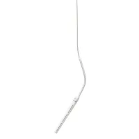 SHURE MX202W-A/MS театрально-хоровой микрофон shure, мини-пушка, внешний предусилитель, белый