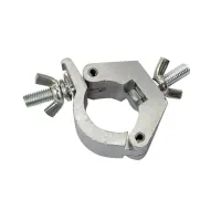Струбцина - хомут С28-35 AL на трубу ⌀28-35, до 80 кг, алюминиевая