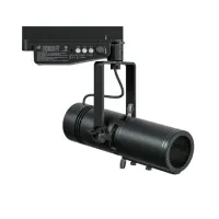 Irideon FPZ 25-50 Zoom, Portable, Gallery, 3000K w. EU connector, black Компактный LED прожектор зум 25-50 градусов для использования в музеях, магазинах, ресторанах, галереях, офисах, детских театрах или любых других маленьких инсталляциях. LED -источник
