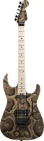 Charvel Warren DeMartini Signature Snake, Maple Fingerboard, Snakeskin Электрогитара именная Warren DeMartini, аэрография