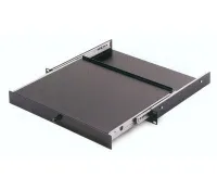 EUROMET EU/R-RD1 04330 Выдвижная рэковая полка, 1U, черная