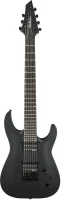 JACKSON JS22-7 DKA, AH FB - HT STN BLK 7-струнная электрогитара, цвет черный