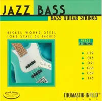 Комплект 6 струн для бас-гитары Thomastik Jazz JR346