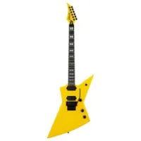 Solar e2.6frty priestess+  электрогитара с чехлом, махагони, клен/ эбони, нн, floyd rose, цвет желтый