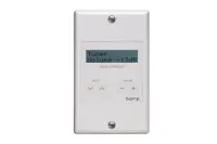 Настенная панель управления Biamp [D-DIWAC] (APART) для PREZONE2. Выбор источника, регулировка громкости и др. программируемые функции. Euroblock (2-pin); сечение кабеля до 2,5 кв.мм. 115х70х20 мм.Цвет: белый.