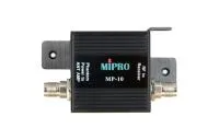 Mipro MP-10 Источник bias-питания для антенн и антенных усилителей. Входная мощность 10-16 В постоянного тока. Регулируемая выходная мощность 8 В постоянного тока / 1A. Сопротивление 50 Ω. Разъёмы TNC.