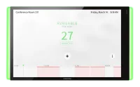 Crestron TSS-1070-B-S-LB KIT, 10,1-дюймовая настольная cенсорная панель бронирования, с одной световой полосой TSW-1070-LB-B-S, цвет черный