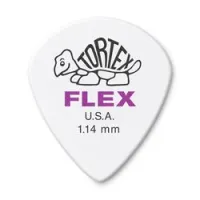 Dunlop 468p114 tortex flex jazz iii 12pack  медиаторы, толщина 1.14 мм, 12 шт.
