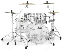 PEARL CRB524P/C730 - (CRB2216BX/C730 / CRB1615F/C730 / CRB1208T/C730 / CRB1007T/C730) -  акриловая барабанная установка Crystal Beat.Цвет - ультра-прозрачный