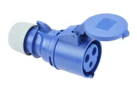 PCE Розетка кабельная 63А/400V/3P+E/IP67, черная 234-6xs