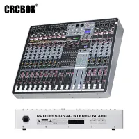FX-12PRO/Аналоговый ,12 входов, 2 стер выхода, 2 группы, 2шины,1 FX,4-пол эквалайзерBluetooth/CRCBOX