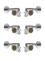 Gotoh sg381-mg-t-07-c-(l3+r3)  колки локовые 3+3 с ручным зажимом, хром, schaller type