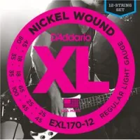 D`addario exl-170-12 sale  cтруны для 12-струнной бас-гитары nickel wound 45-100, regular light