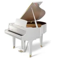 Kawai gl20 wh/ p  рояль, длина 157 см, цвет белый полированный, банкетка в комплекте, япония