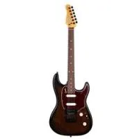Godin session r-ht pro bourbon burst  электрогитара, hss, цвет коричневый берст