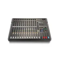 Nordfolk nfx-122mp3  микш пульт, 12 микр/ 2 стерео входа, dsp, mp3, bluetooth