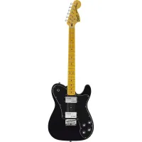 FENDER SQUIER VINTAGE MODIFIED TELECASTER DELUXE MN BLACK - Электрогитара