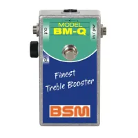 BSM Treble Booster BM-Q гитарный бустер, основан на схеме Range Master, звучание Brian May, регулятор уровня, усиление до 7 В, питание 9 В/500 мкА, Treble Booster