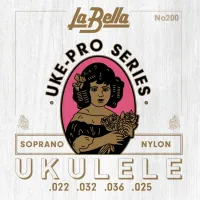 200 Uke-Pro Комплект струн для укулеле сопрано, La Bella