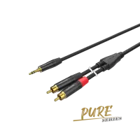 ROXTONE PACC150/10 Аудиокабель, 3.5mm stereo Jack - 2xRCA, 10м
