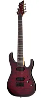Schecter BANSHEE-7 P CRB Гитара электрическая семиструнная, крепление грифа: на болтах