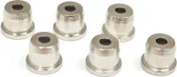 FENDER AM SRS TELE FERRULES втулки для крепления струн (6 шт.), хром