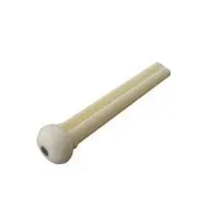 PP-C05-WH держатель струны конусообразный (Bridge pin), белый, пластиковый ПВХ, с точкой, 1 шт., Smiger