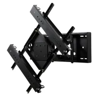 Кронштейн Peerless-AV DS-VWM770 для устройства видеостен из панелей 46-70", микрорегулировки в 10 точках, поворот дисплея на ±180° с шагом в 15° в вертикальной плоскости, нагрузка до 56 кг, VESA до 600х400 мм