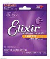 ELIXIR 11172 - Струны для 12 струнной акустической гитары