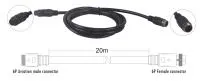 ITC TS-20D- Кабель-удлинитель 6-pin (вилка-розетка), 20 м