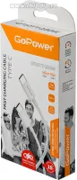 00-00022802 Кабель GP10TT-100W Type-C (m)-Type-C (m) 1.0м, 100W, белый, GoPower