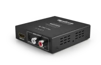 Wyrestorm exp-con-aud-h2, дэ-эмбеддер аналогого и цифрового аудио из hdmi 2.0, проходной hdmi порт.