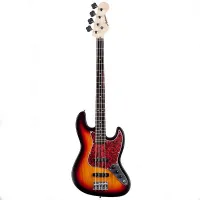 ASHTONE AB - 12 / SB - Копия  JAZZ BASS , корпус - липа, гриф - клён,накладка - палисандр, 20 ладов, J - J , перлоидная  панель ( tortoise ). Цвет - 3-х тональный санбёрст.